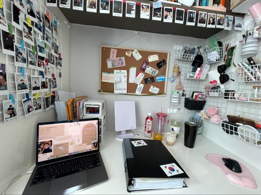 Desk in a Korean Officetel
