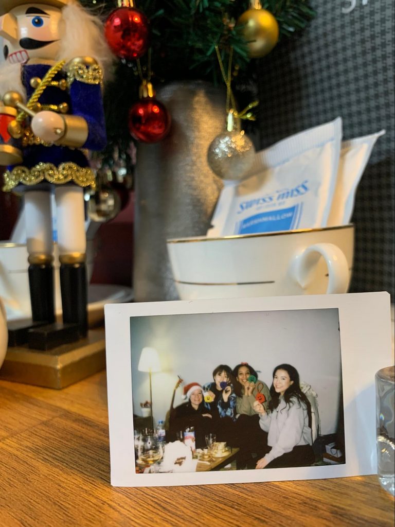 Picture of friends in Korean Officetel