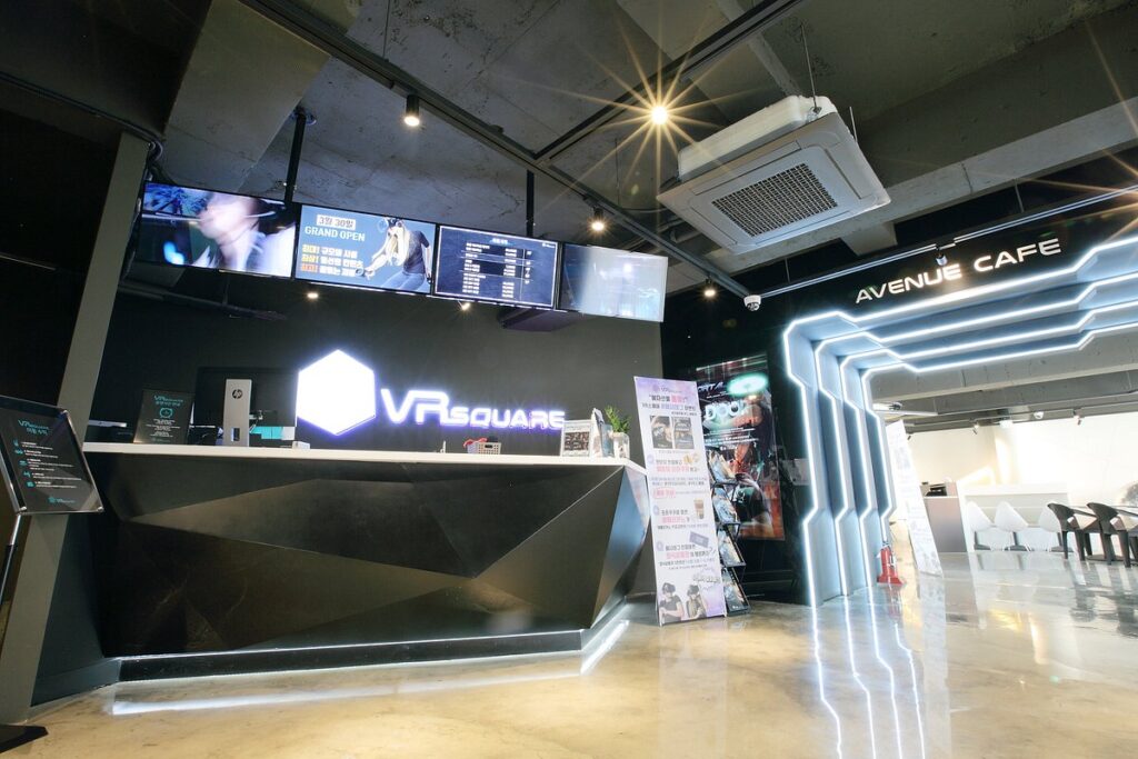 Inside a VR Cafe in South Korea